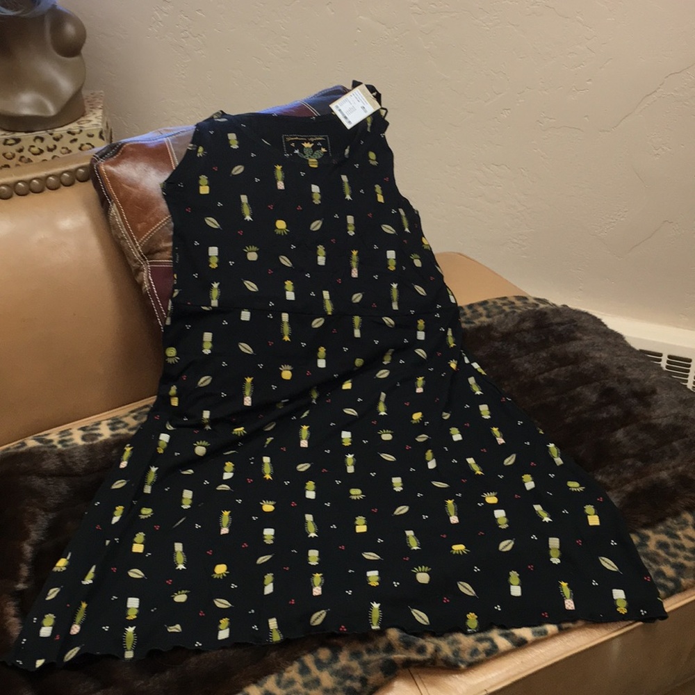 Gudrun Sjoden Catus Southwest Dress NWT